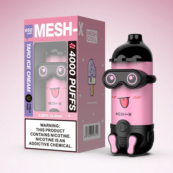 Meshking Mesh-x 4000 puffs thiết bị vape có thể lưỡng tính