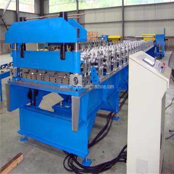 Wall and roof panel roll forming machine