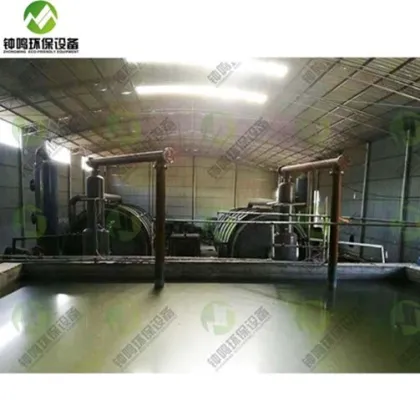 Pyrolysis of Rubber Tyres