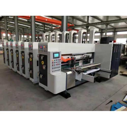 high quality flexo printing slotting die-cutting machine
