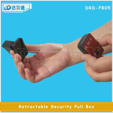 Black Mobile Phone Security Pull Box Recoiler