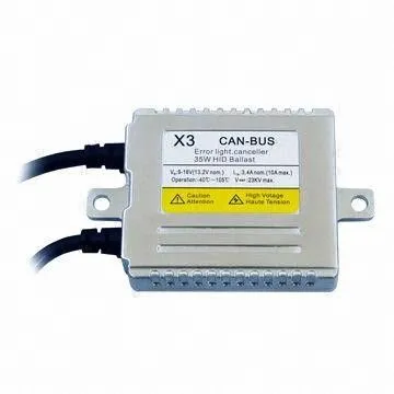 Waterproof 55w Canbus Slim Digital Hid Ballast Hid Lighting Ballast 12v