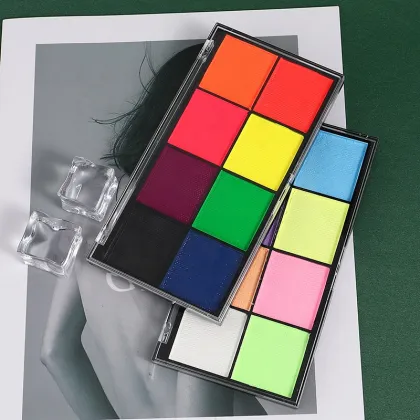 Wholesale Private Label Makeup Palette Supplies for Professional Water-Based Face and Body Painting