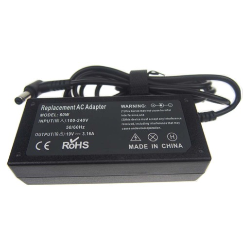 Caricabatterie portatile 19V 3.16A 60W per Acer