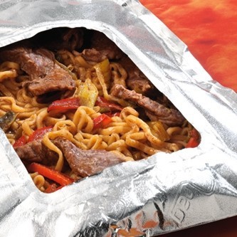 Aluminum foil bags for grill & oven use