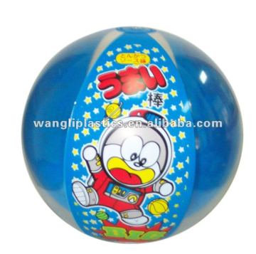 Hot Sale PVC Cartoon Printed Inflatable Plastic Beach Ball