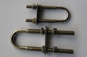 304/316 Stainless Steel U bolt with nuts and washers