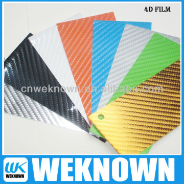 4D carbon fiber film