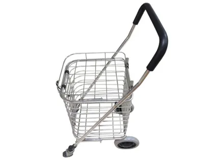 European style carrefour shopping cart trolley/warehouse trolley