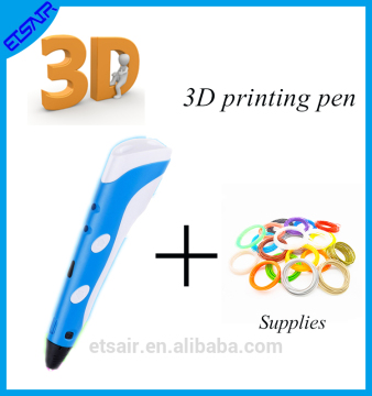 2017 New Christmas 3D Paint By Numbers 3D Pen with Free filaments for adults