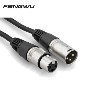 3 PIN XLR 여성에서 남성 스피커 마이크 균형 오디오 케이블 : 전문 오디오 애플리케이션을위한 최고의 연결 솔루션
