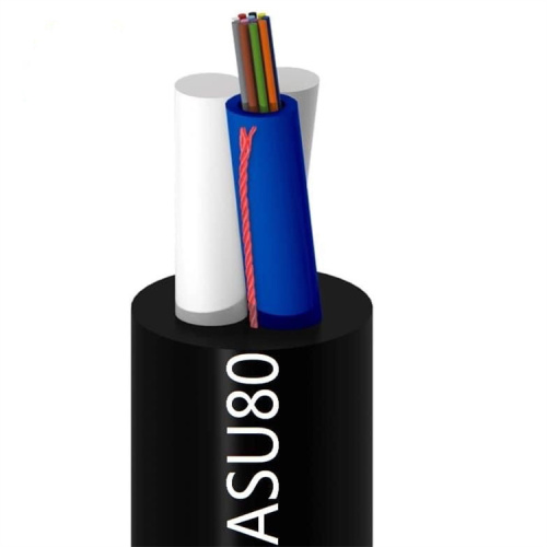 fiber optic wire price 80m 120m span Mini ADSS fiber optical cable Manufactory