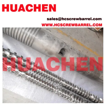 Cincinnati Battenfeld Weber Extruder Parallel Twin Screw Barrel 