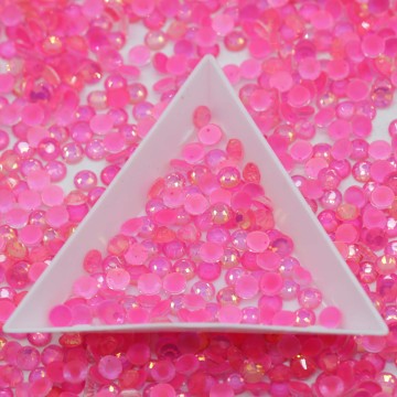 Assorted Colors Flatback Nail Art Glass Rhinestones - WHATSTONE Collection: Mocha, Opal Jelly, Salmon, 10 Gross & 100 Gross Packs