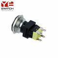 19mm high current Metal Pushbutton Switches