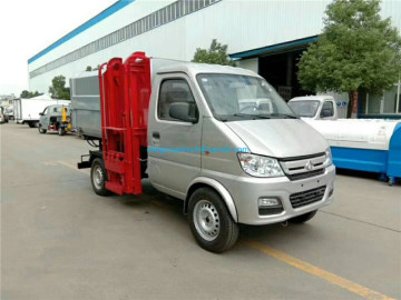 Gasoline 4x2 bucket refuse collection vehicle