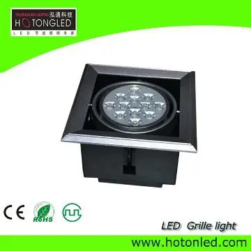 LED commercial downlighting wih 12W grille lamp