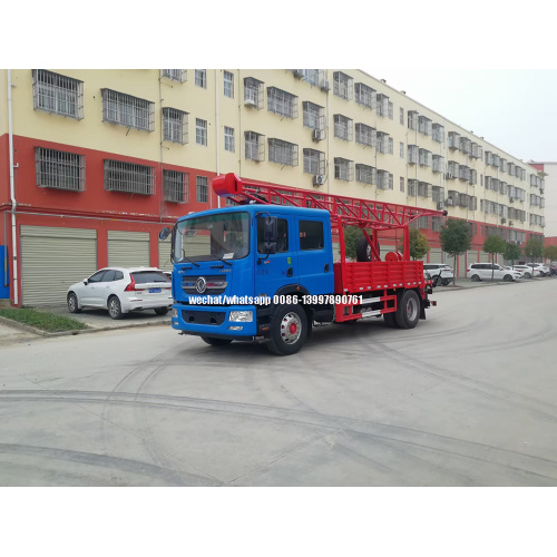 Camion à cabine multiplace Dongfeng D9 avec perceuse