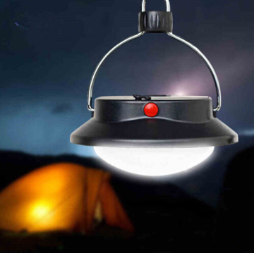 2017 High Quality Emergency Portable Waterproof Solar Powered 12LED Camping Light