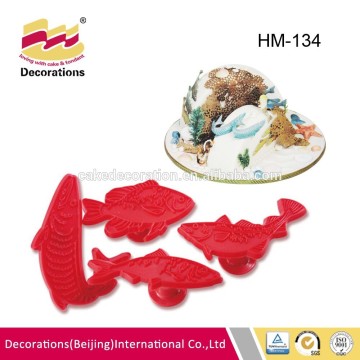 Fish Shape Cake decoration Cutter,acrylic embossing cutter