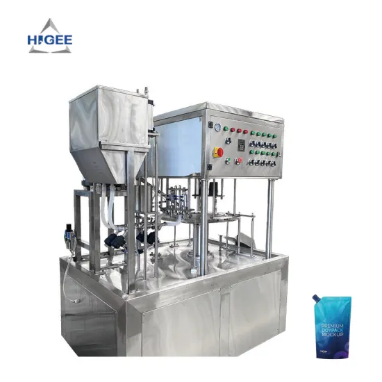 HIGEE Pure Mineral Drinking Tap Water Beverage Filling and Packing Machine