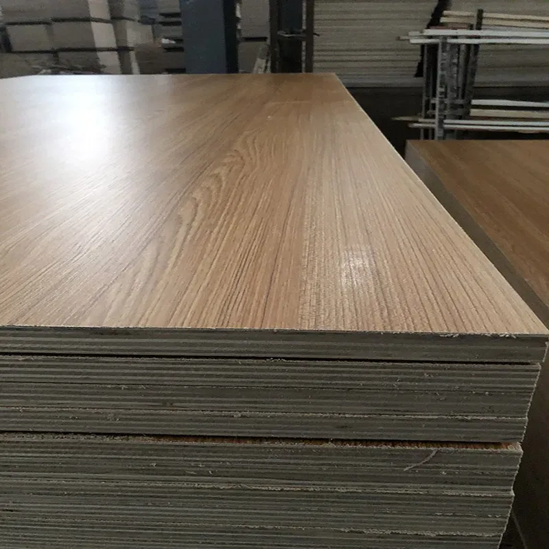 White MDF Laminated with T Slot for Exhibition