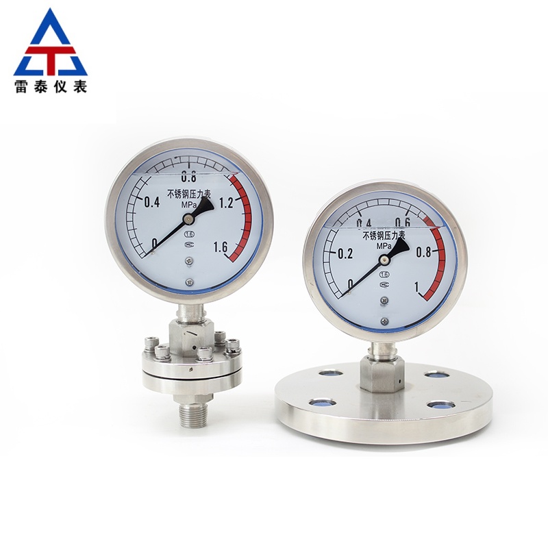 Diaphragm pressure gauge