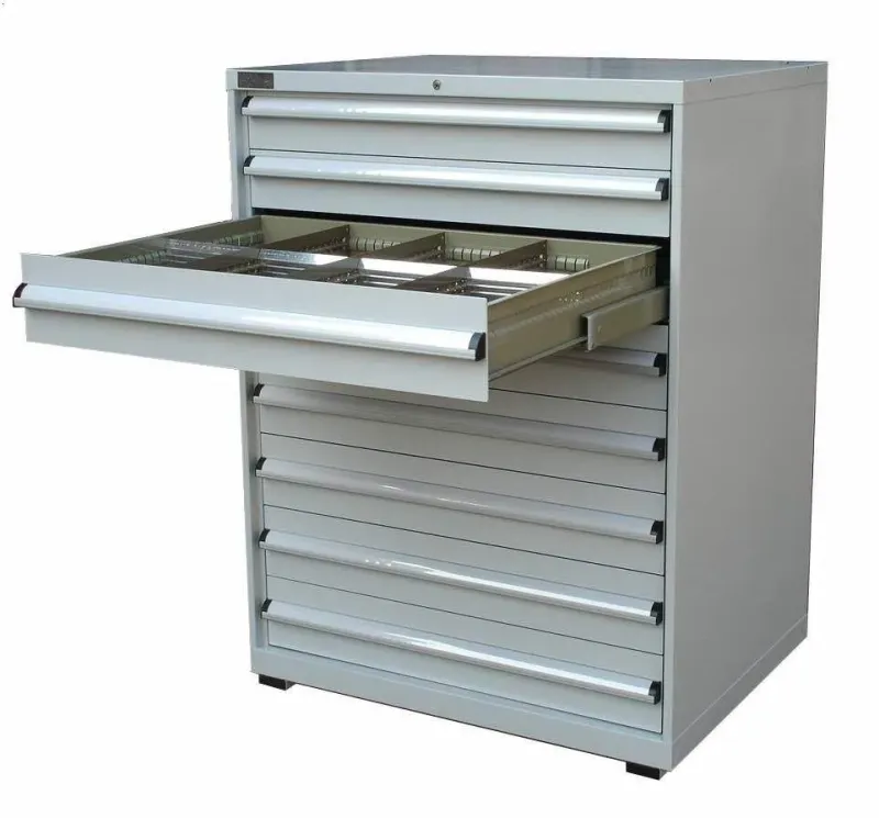 Heavy-Duty Tool Chest Workbench with Rolling Trolley Drawers