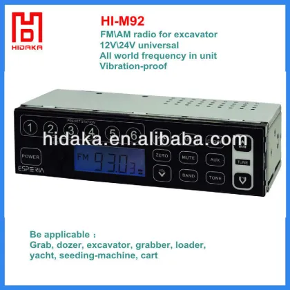 fm transmitter 24volt car radio car mp3 player