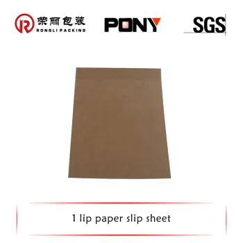 kraft paper slip sheet in packaging paper Space savings