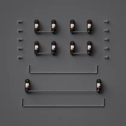 Transparent Color Stabilizers for Custom Keyboard PCB Screw-In Stabilizers