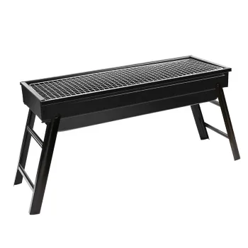 Professional Outdoor Portable Foldable Fireproof Charcoal Barbecue Grill Manufacturer