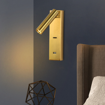 Wholesale Decoration LED Wall Light for Bedroom Reading with Switch