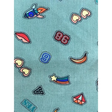 Child Interest Design Rayon Challis 32S Printing Fabric