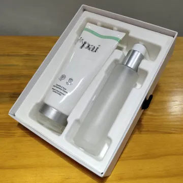 Custom logo paper and bottom box with insert