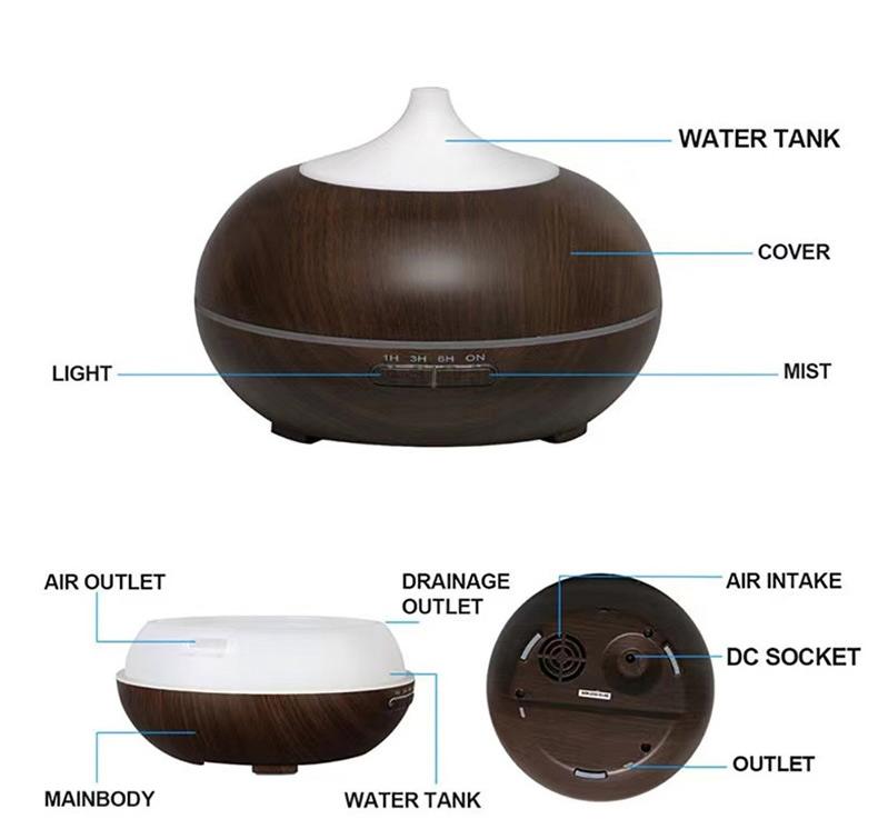 Luxury Humidifier reed Aroma Diffuser bottle