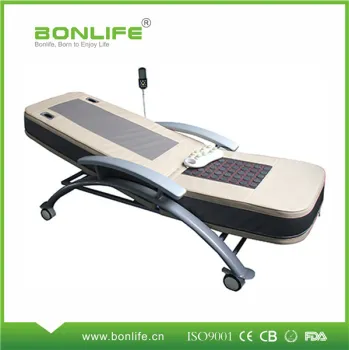 Smart Jade Heating Thermal Therapy Massage Bed With Wheels