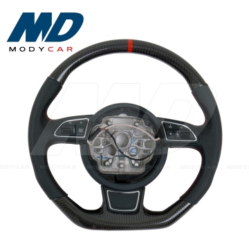 Volante in fibra di carbonio per Audi A7 2009-2014
