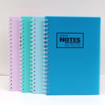 Note de carnet spirale PP imprimé personnalisé avec logo