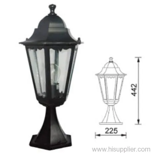 6 Faces Aluminium Garden Light 