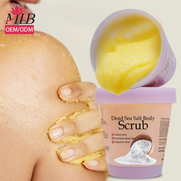 Dead Sea Salt Bath Body Scrub Cream Exfoliate - Private Label Spa Salt Scrub Thailand