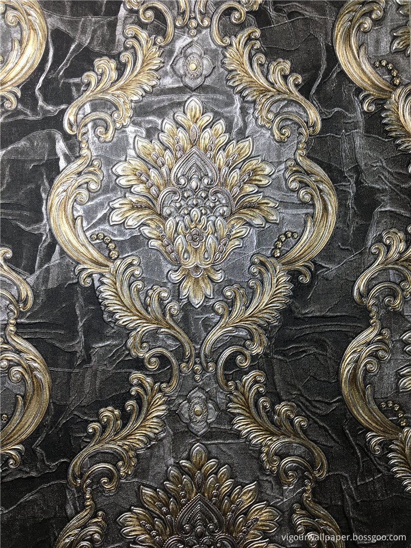 Pvc Vinyl 3d Wall Covering Wallpaper 2021063033