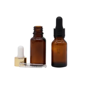 Amber Essential Oil Glass Bottle 30ml Dropper Bottle