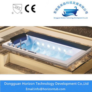 Massage drop in soaking bathtub