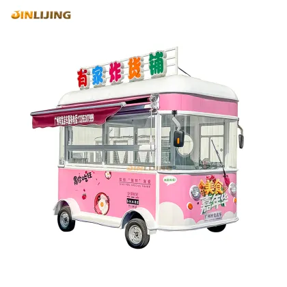 Customizable Mobile Food Truck for Various Outdoor Dining Needs