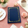 طراحی لوکس ورق طلا برای پوشه های گواهی فارغ التحصیلی