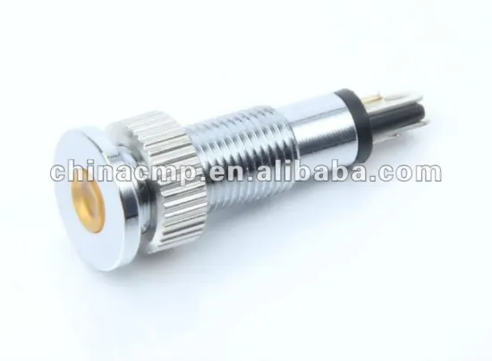 8mm Metal Push Buttons, LED Indicator Lights, Selector Switches