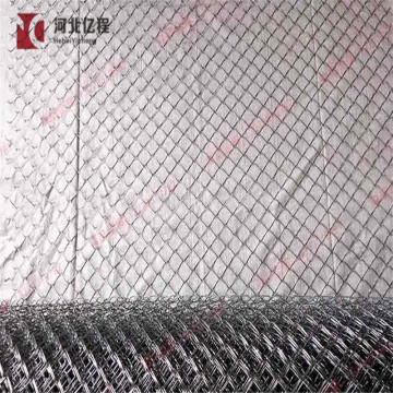 Pagar rantai wire mesh dilapisi PVC