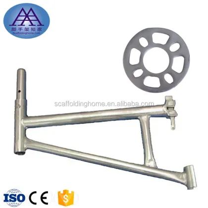 Used Q235 Steel Galvanized Layher Ringlock Scaffold For Sale