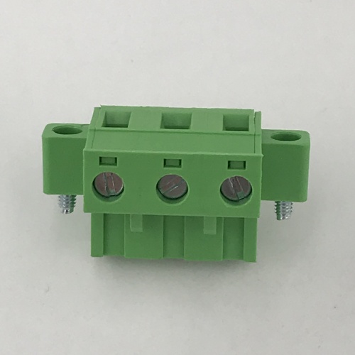 7.62MM pitch pluggable terminal block with fixed screw